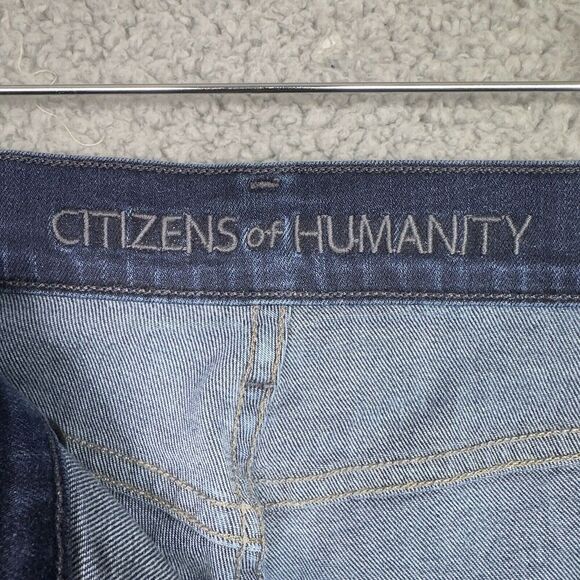 Citizen of Humanity‎ Rocket Crop High Rise Skinny Jeans Womens 26 Blue Mid Rise - Picture 10 of 14